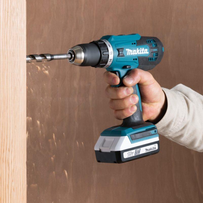 MÁY KHOAN VẶN VÍT DÙNG PIN 18V MAKITA DF488DWE - HÀNG CHÍNH HÃNG