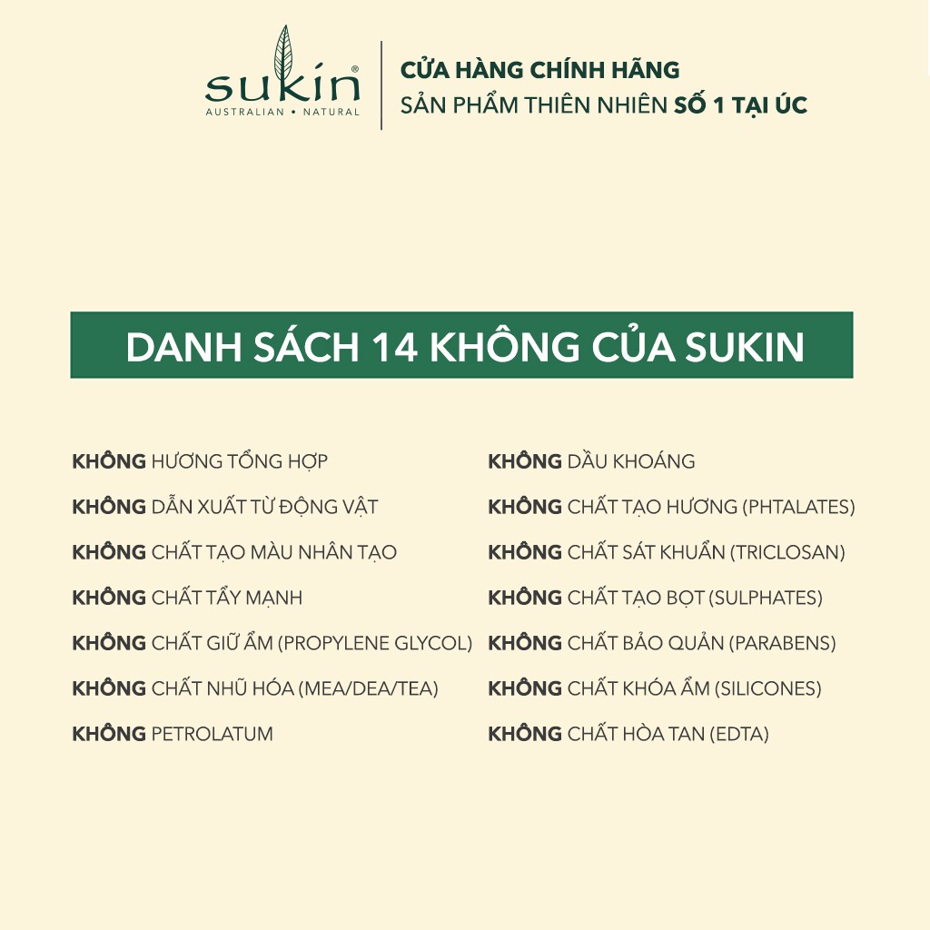 Sữa dưỡng thể cấp ẩm Sukin Hydrating Body Lotion Signature Scent 500ml
