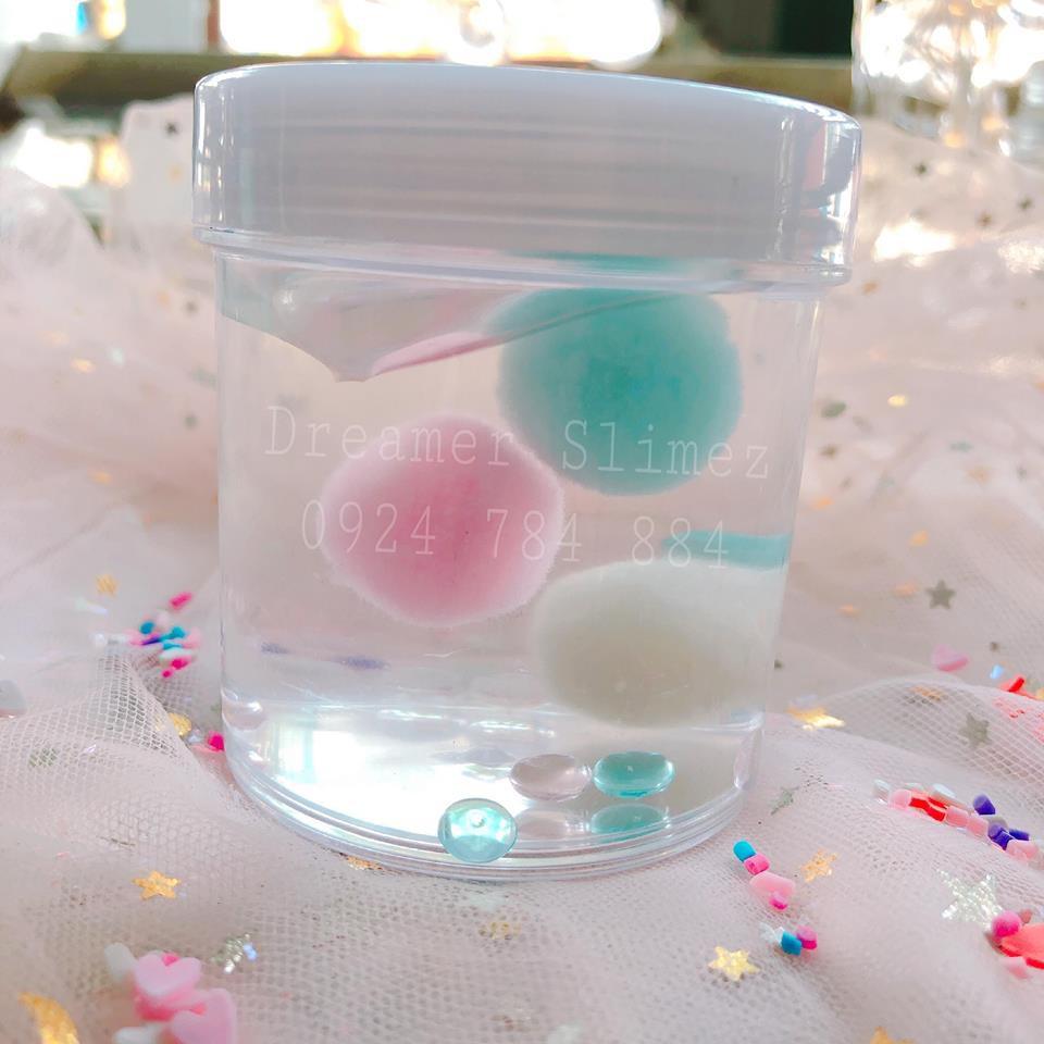 GIẤC MƠ POM POM - CLEAR SLIME - SLIME TRONG DẺO VÀ ĐẶC