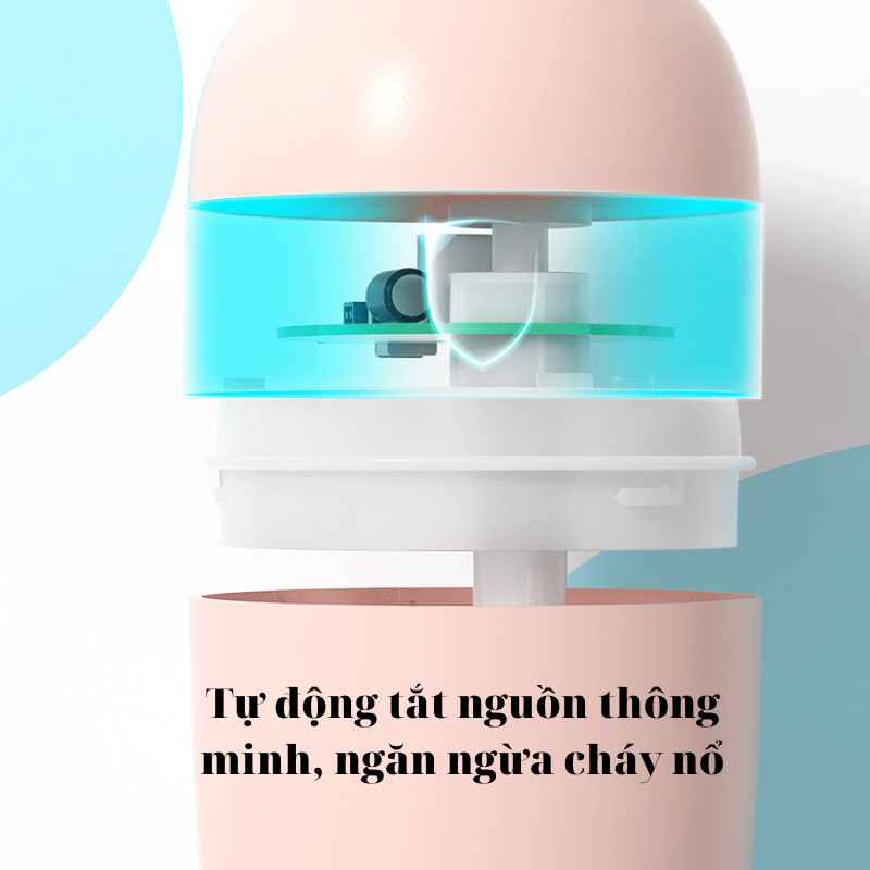 Máy xông tinh dầu mini phun sương tỏa hương đuổi muỗi, côn trùng hàng nội địa trung - MPS01