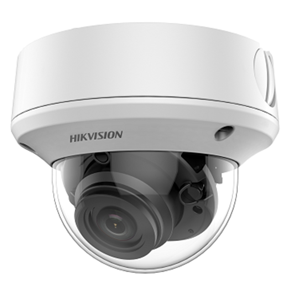 Camera bán cầu hồng ngoại 40m ngoài trời 5 MP HDTVI Hikvision DS-2CE5AH0T-VPIT3ZF - Hàng nhập khẩu