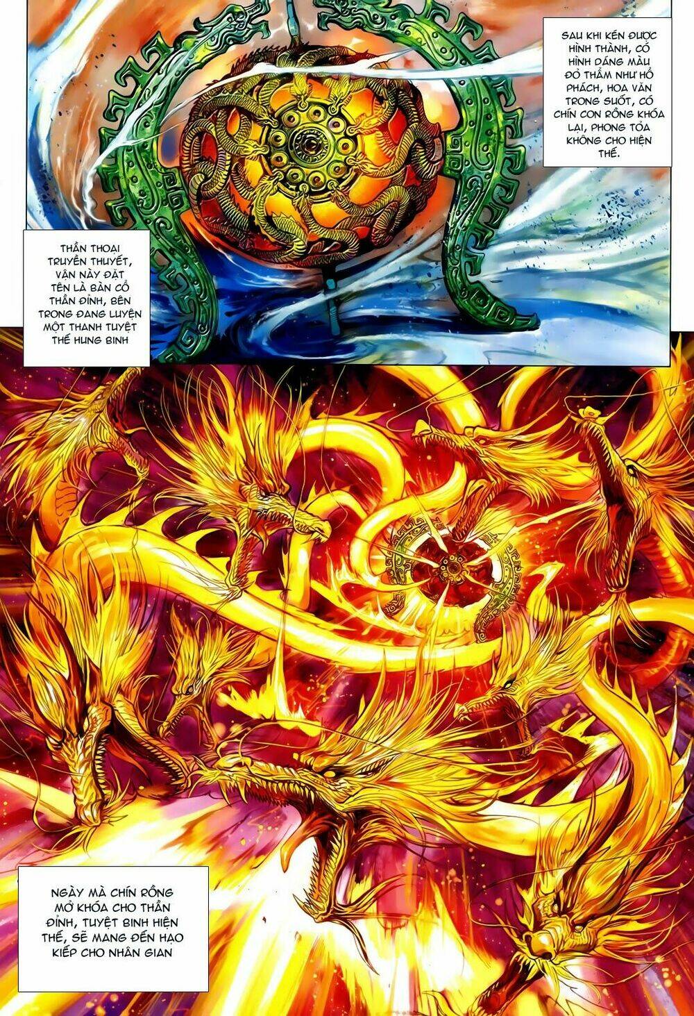 thần binh vấn thiên chapter 3 4