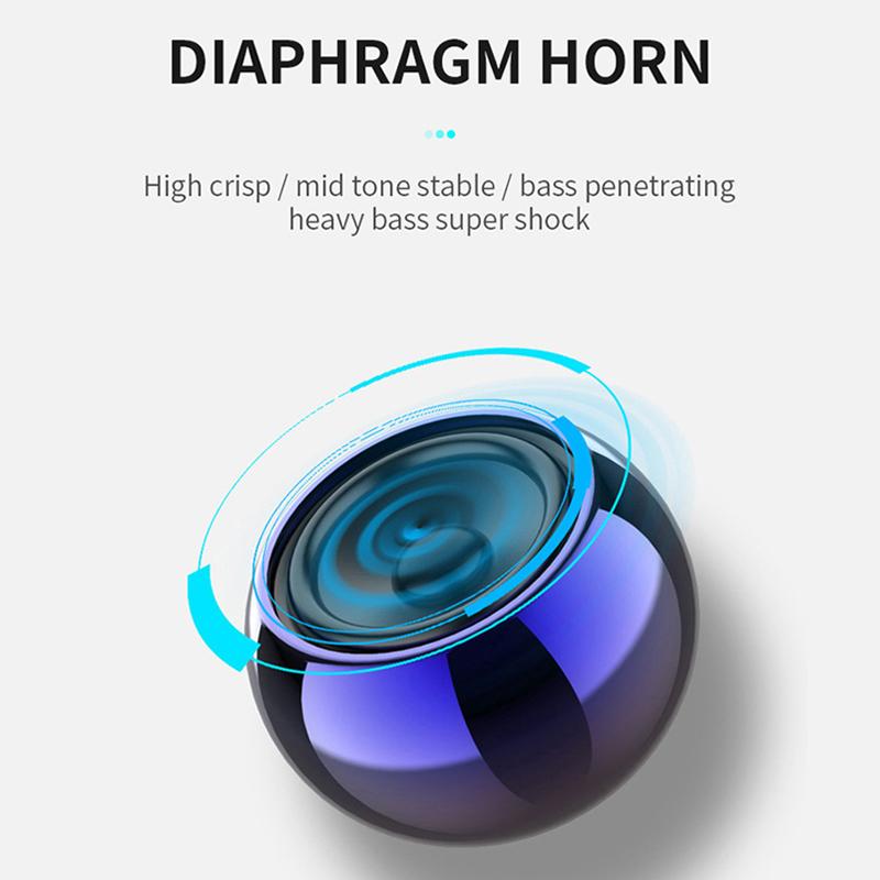 Điện thoại di động Loa Bluetooth Loa siêu trầm hộp âm thanh nhỏ không dây chất lượng cao Loa di động gia đình Quà tặng máy nghe nhạc Màu sắc: Type1 Xanh lục
