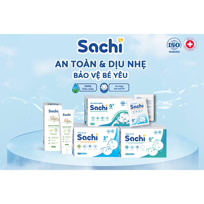 Kem đa năng Sachi cho trẻ từ 0m+ , an toàn dịu mát da cho bé giảm hăm da, rôm sảy, mẩn ngứa