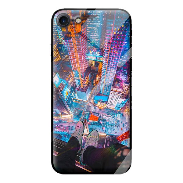 Ốp lưng kính cường lực cho iPhone 8 CẢNH 9 - Hàng chính hãng