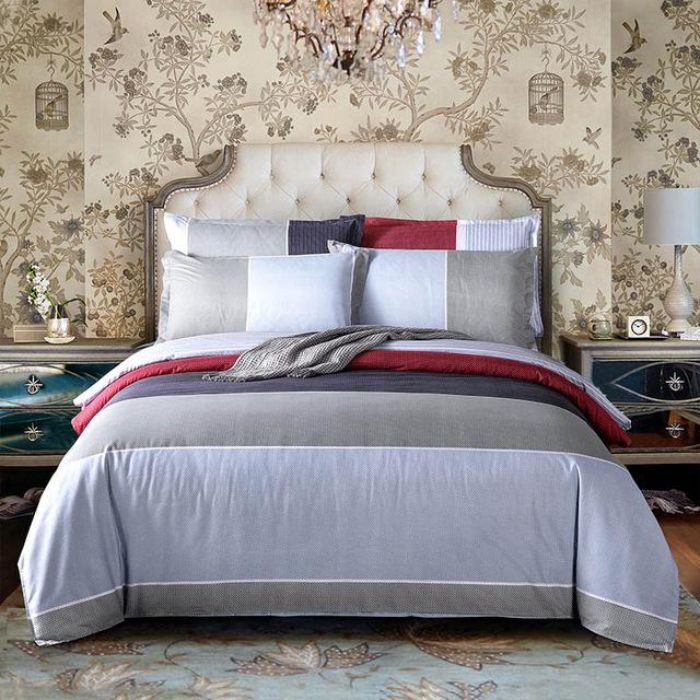 Bộ chăn ga gối Cotton cao cấp 1m6x2m LBK9011
