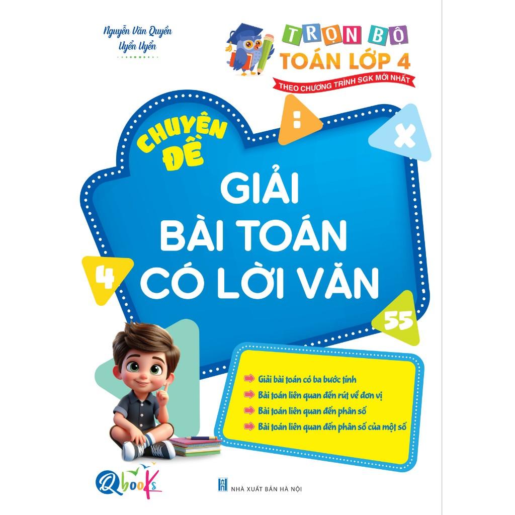 Túi Trọn Bộ Toán Học Chuyên Sâu Học Đâu Chắc Đấy Lớp 4 - Cả năm ( 8 Cuốn ) - Bản Quyền