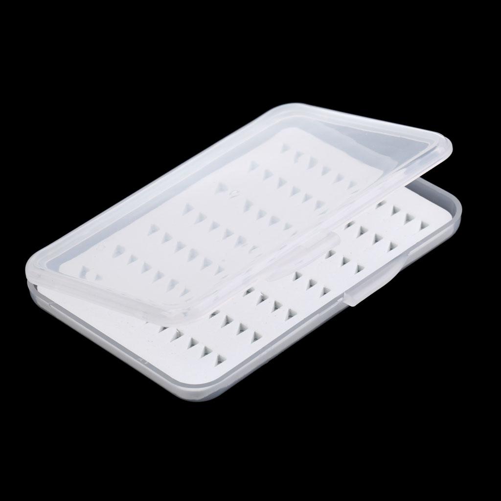 Pocket Waterproof Slit Foam Fly Fishing Box Ultra Slim Flies Storage Case S