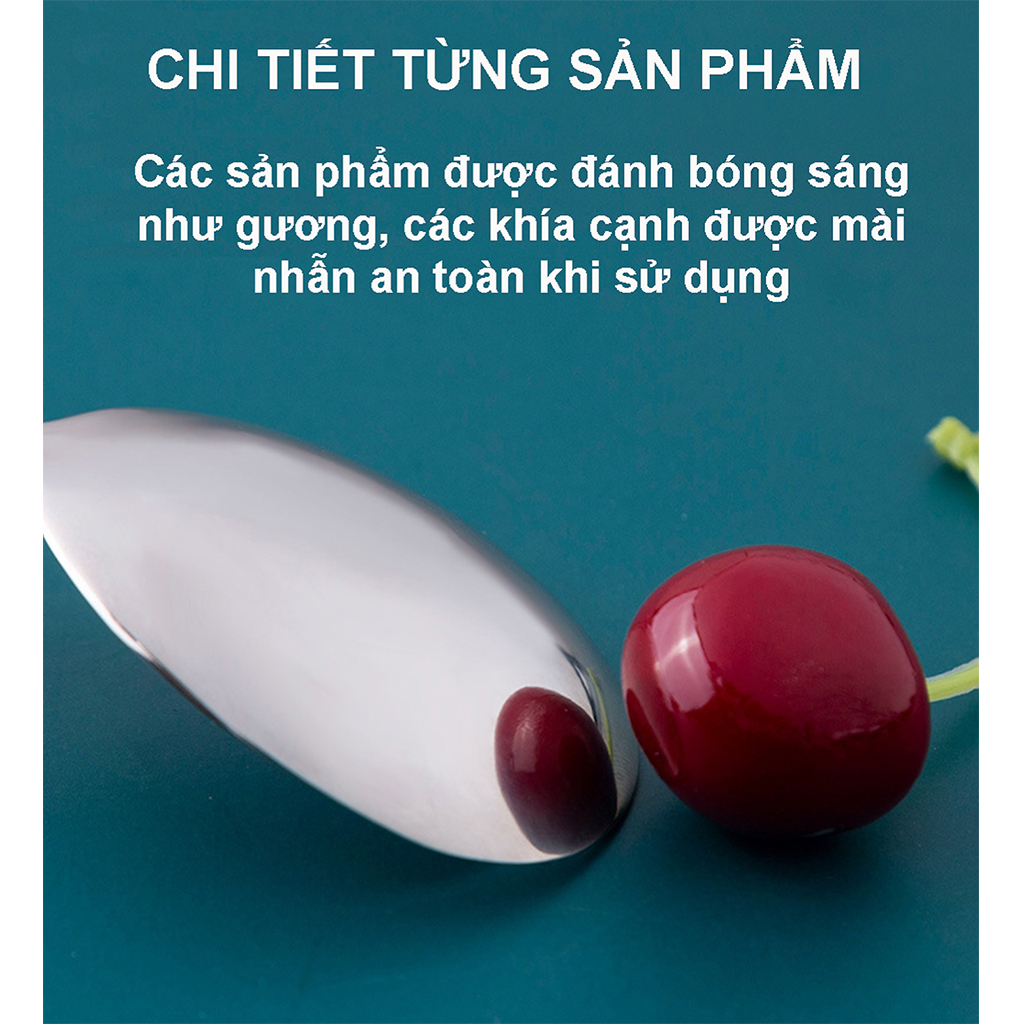 Bộ Muỗng Đũa Cá Nhân Thép Không Gỉ Dùng Cho Văn Phòng, Đi Cắm Trại Dã Ngoại Phù Hợp Cho Nam Và Nữ - TẶNG TÚI CHỐNG SỐC