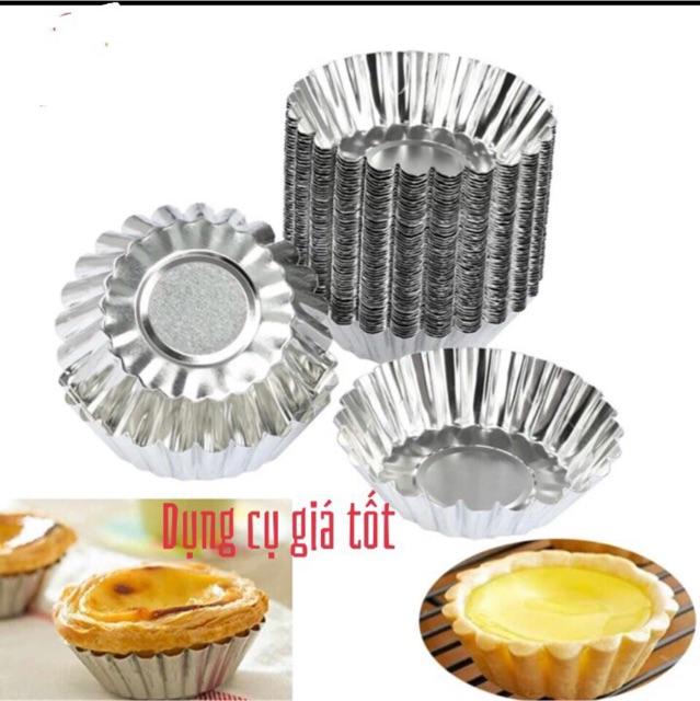 Khuôn tart 7cm set 10 chiếc