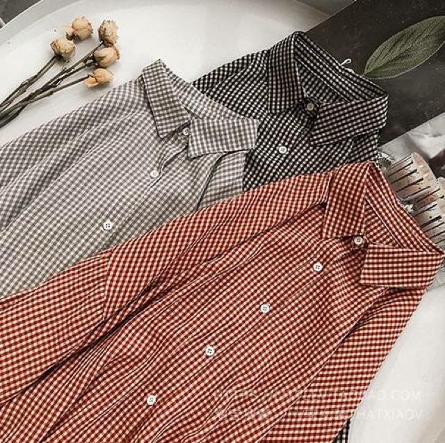 ÁO SƠ MI CARO TAY BO