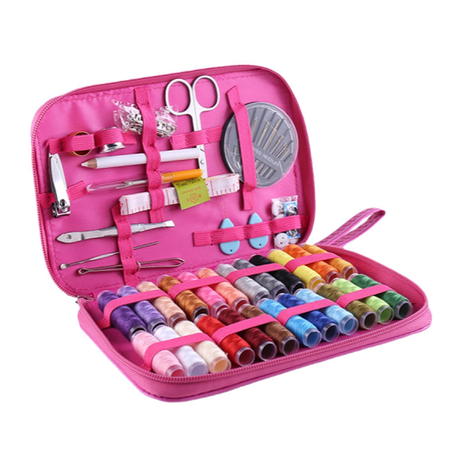 All in One Portable Sewing Kit Bag Organizer Scissors Thread Travel
