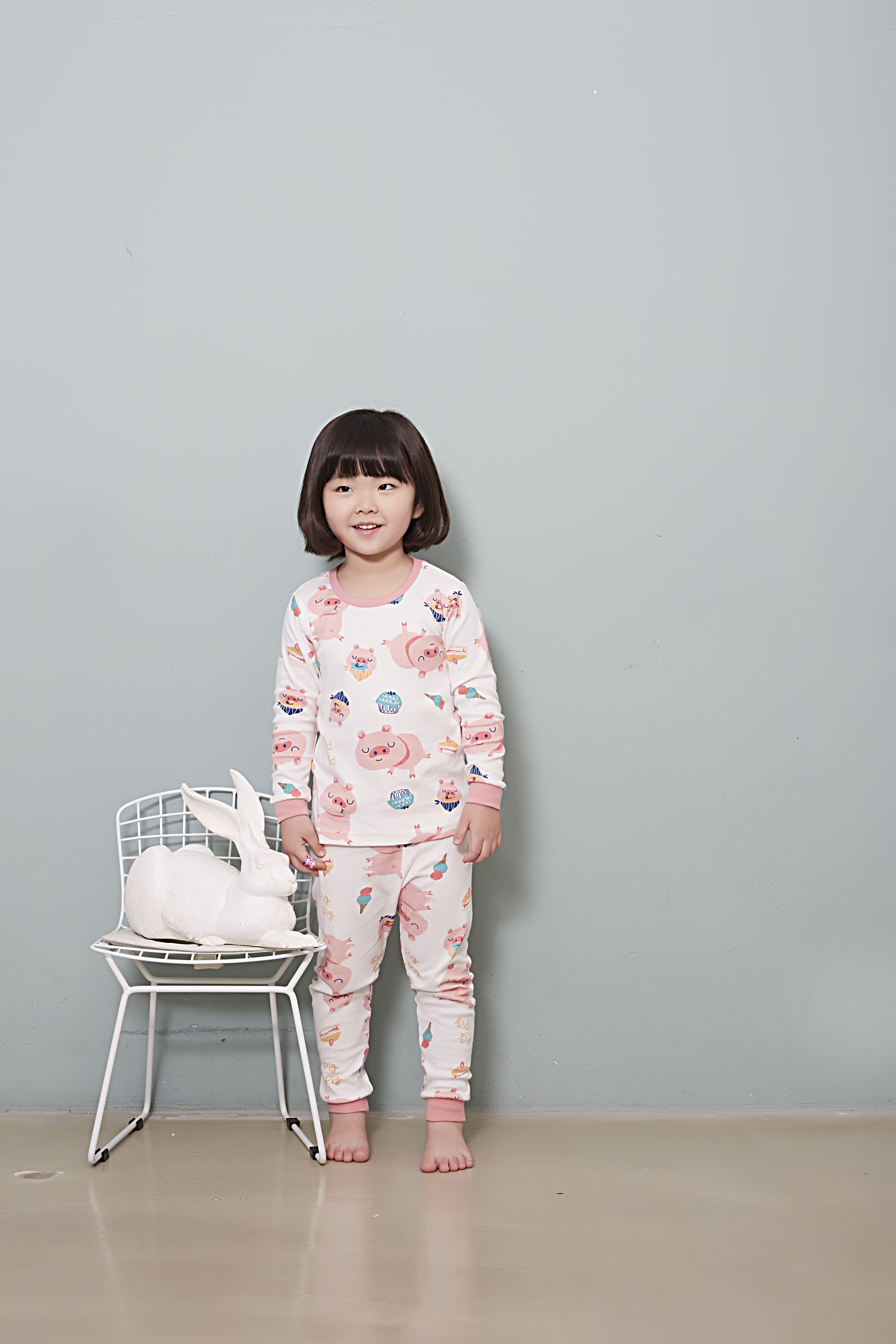 Bộ dài cho bé Olomimi Hàn Quốc Pig Pig FW20 - 100% cotton