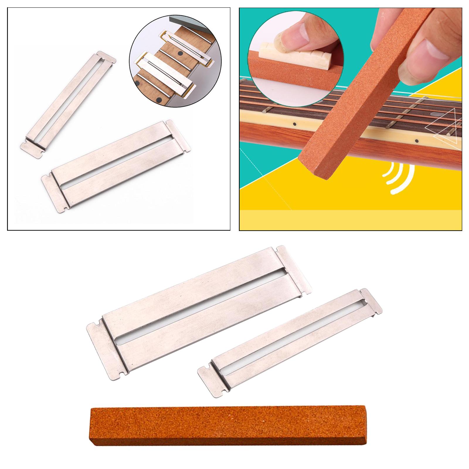 3Pcs Guitar Fret Polishing Kit for Acoustic/Electric Guitar Fret Polish Kit