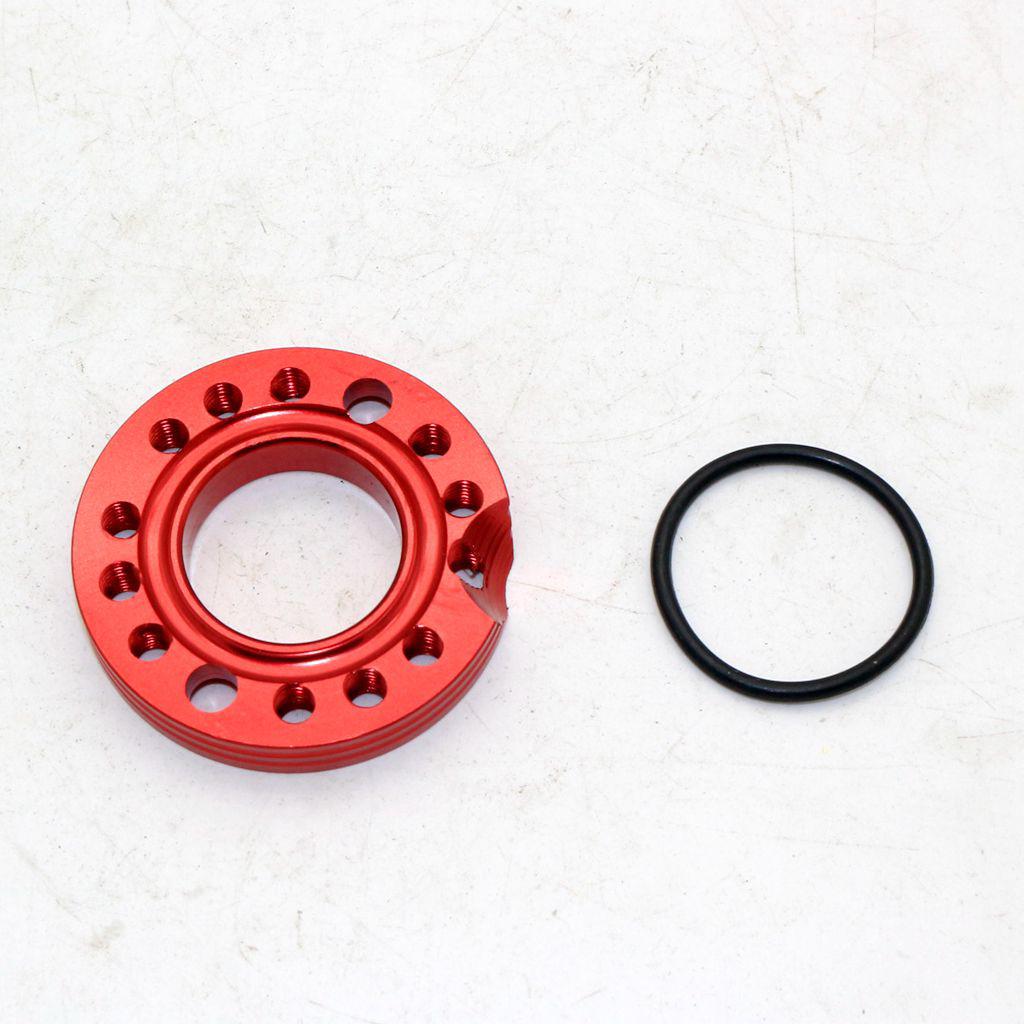 28mm Carburetor Intake Manifold Plate Adjuster for ATV Pit Dirt Bike Red