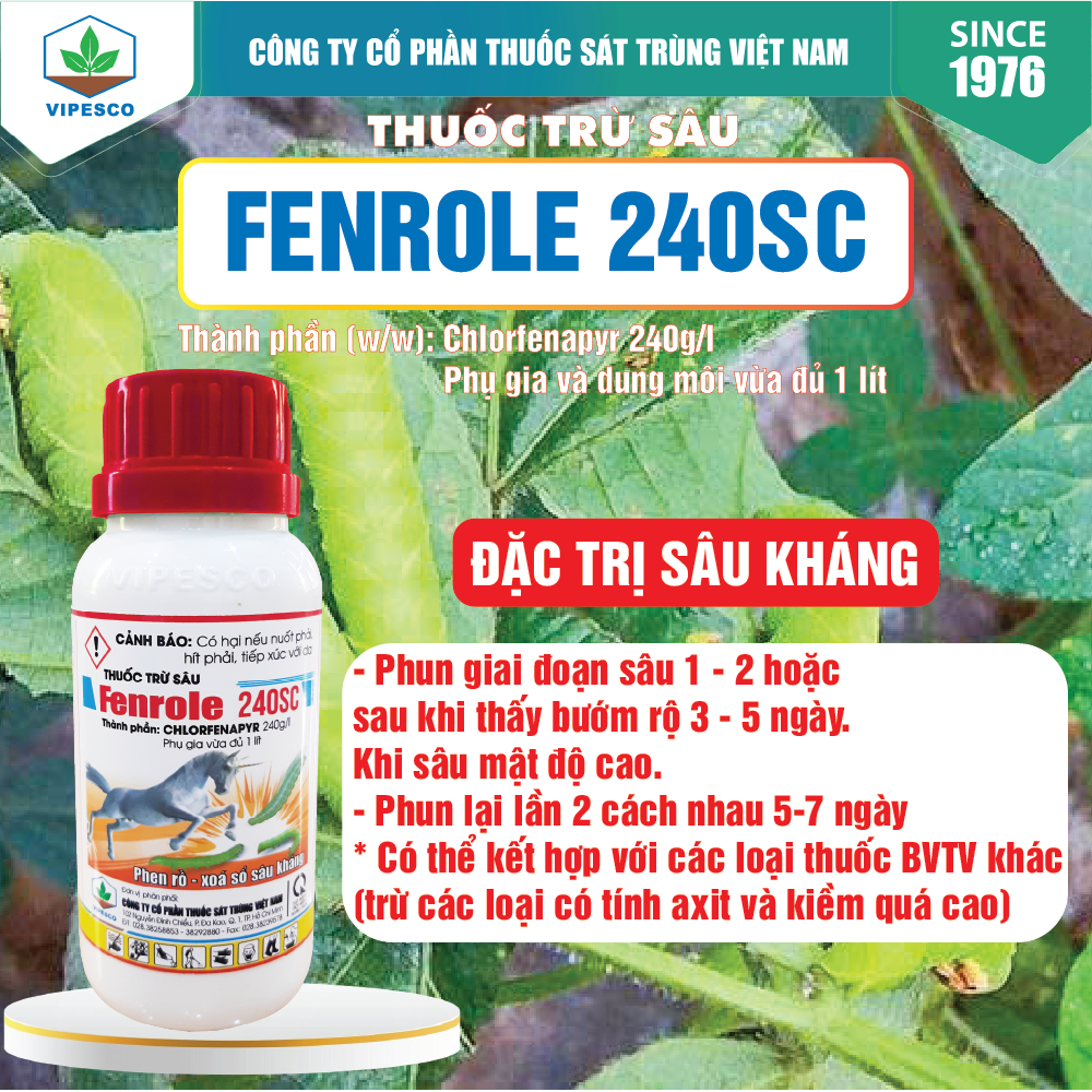 FENROLE 240SC-240CC - DIỆT TRỪ SÂU KHÁNG