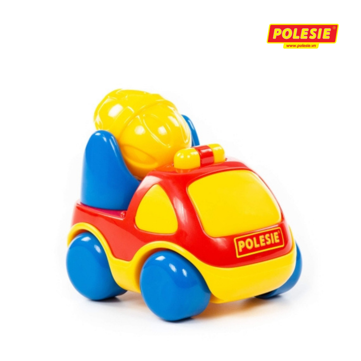 Đồ Chơi Xe Trộn Xi Măng Đồ Chơi Polesie 61621 - Hàng Chính Hãng Nhập Khẩu Châu Âu