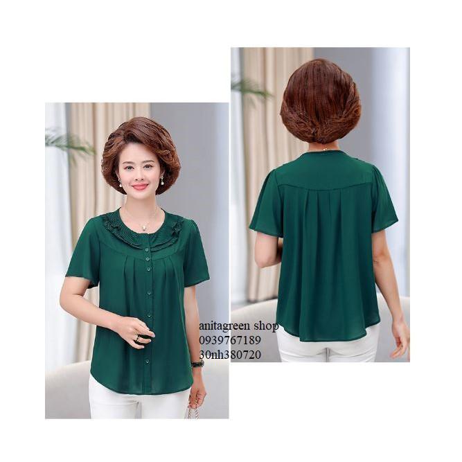 Tk380720-ÁO KIỂU TRUNG NIÊN QUÝ CÔ
