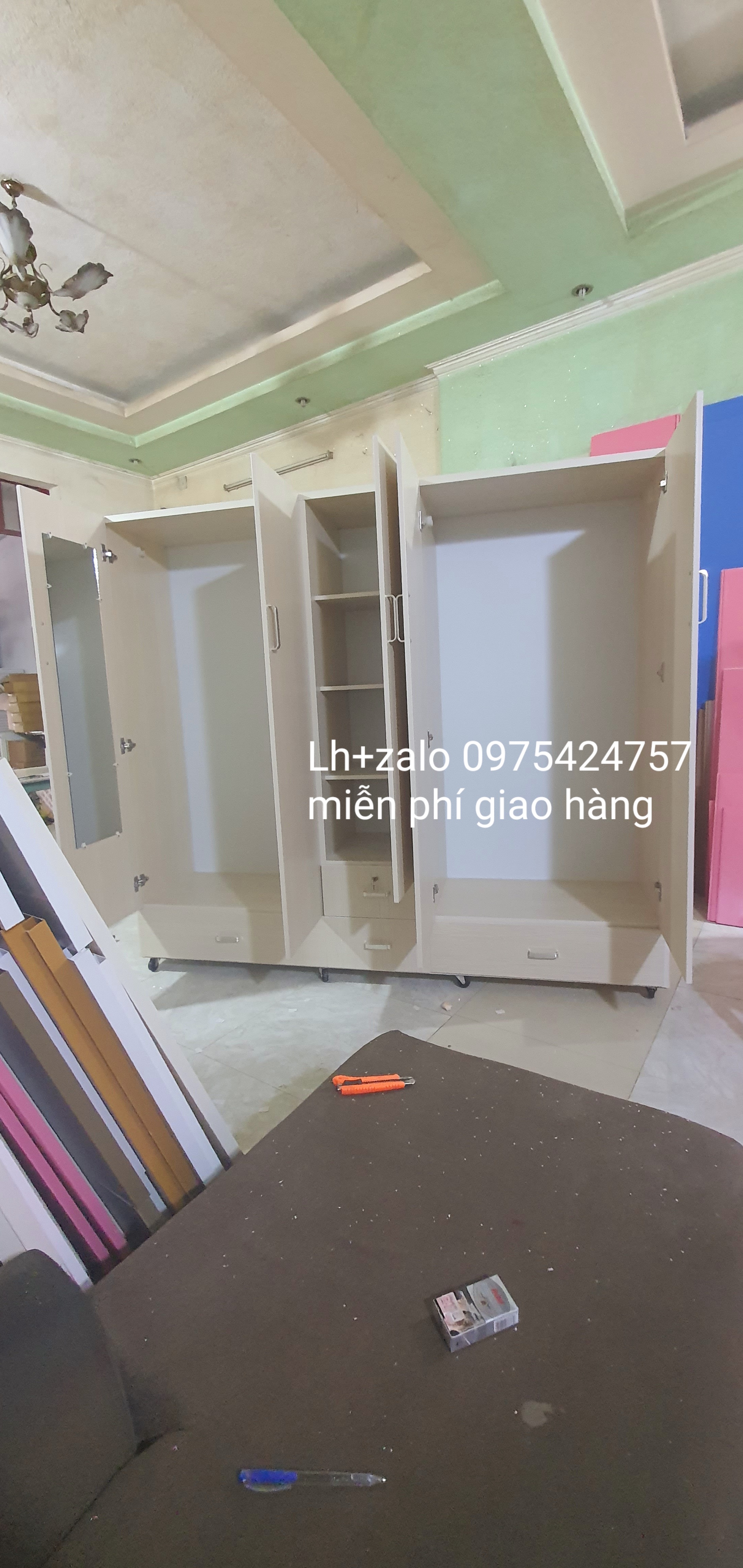 Tủ nhựa đài loan 5 cánh