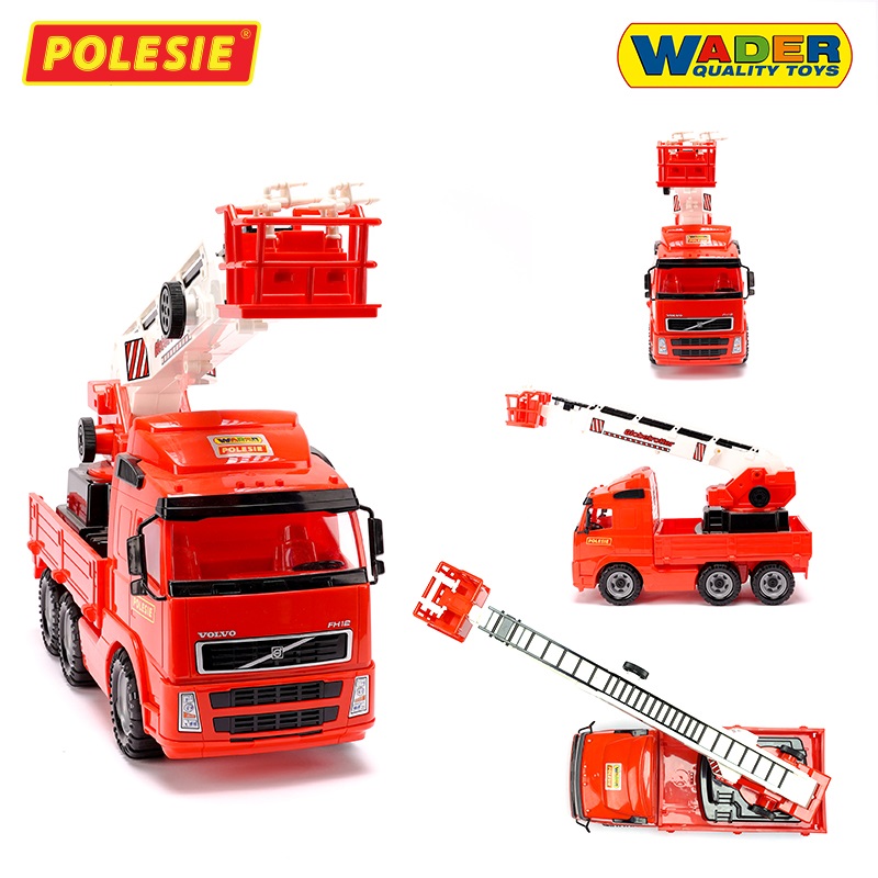 Xe cứu hỏa Volvo đồ chơi - Polesie Toys