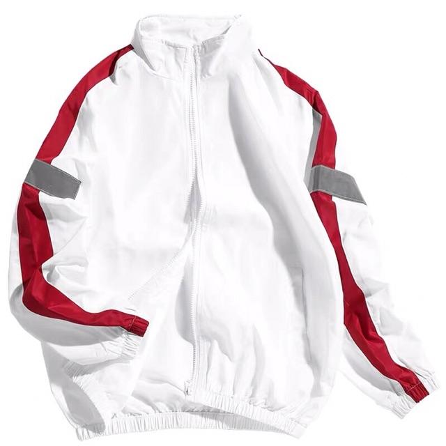 Áo khoác dù nam nữ phát sáng tay