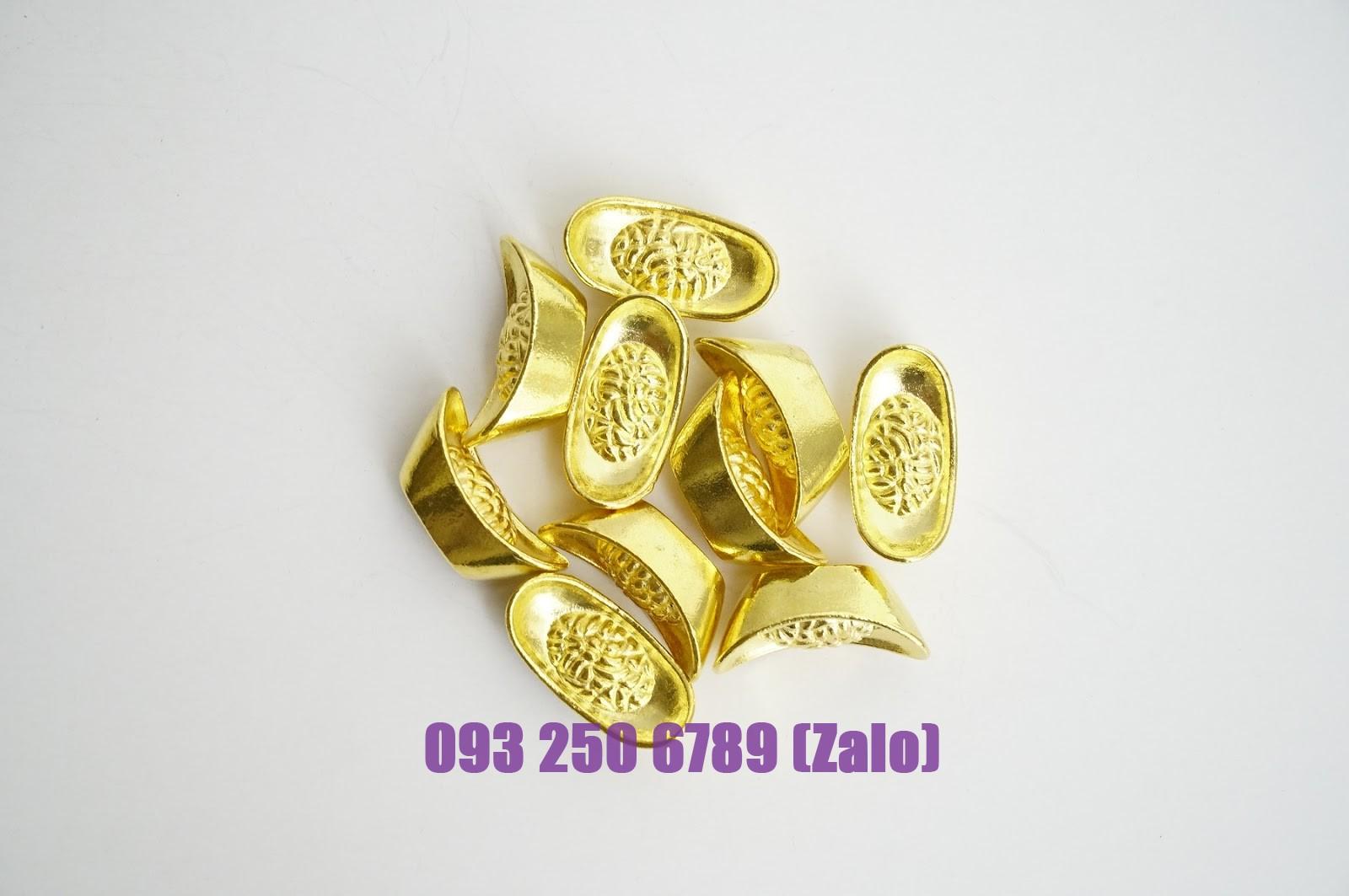Thỏi Vàng Thần Tài nhiều cỡ bằng kim loại