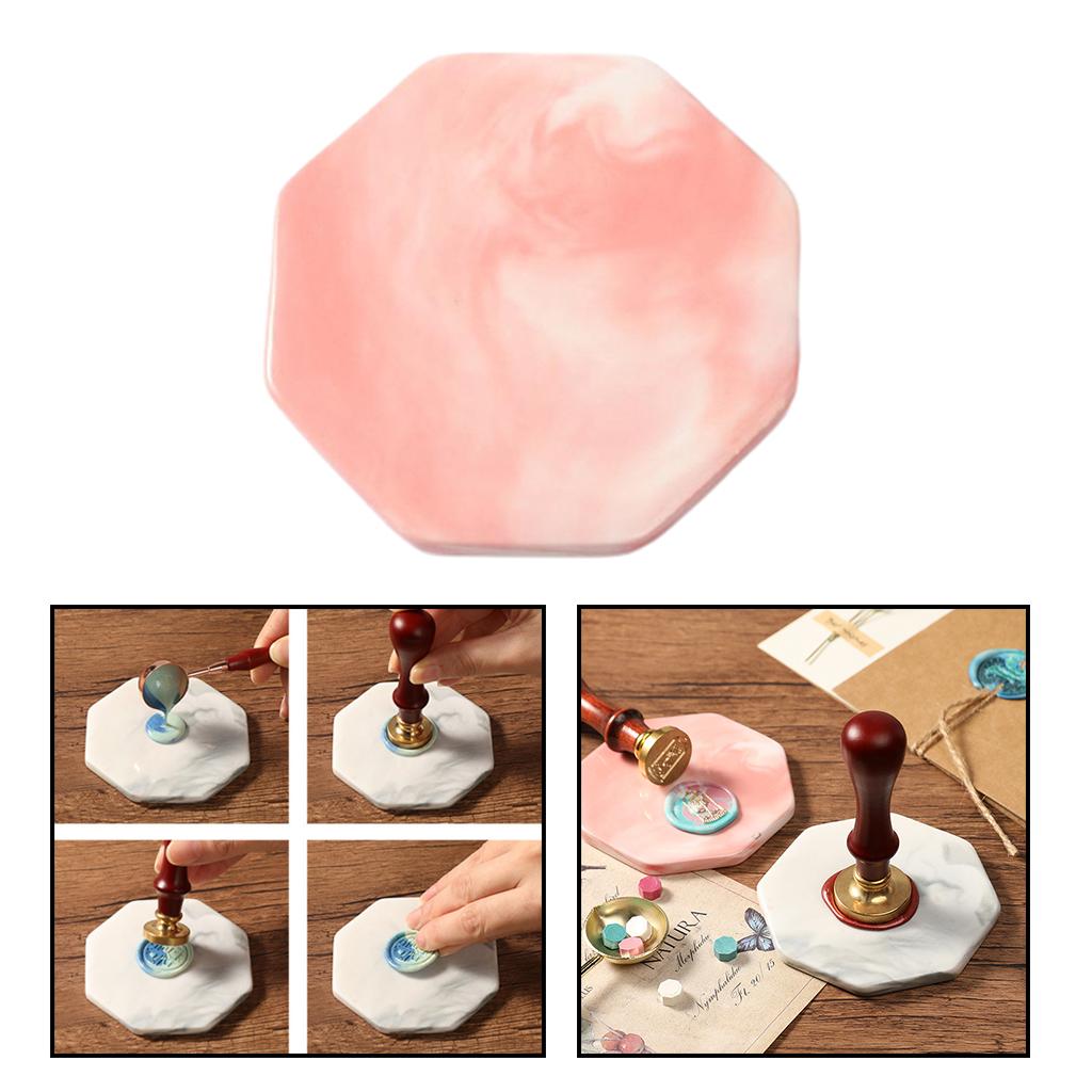 Wax Seal Stamp Ceramics Demoulding Pad Coasters Envelope Packaging