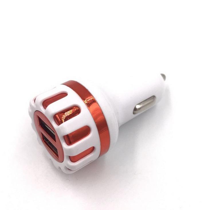 Dual Usb Car Charger Dc 5v/ 2.1a Fast Charging Adapter Universal Dual Usb Car-charger Adapter