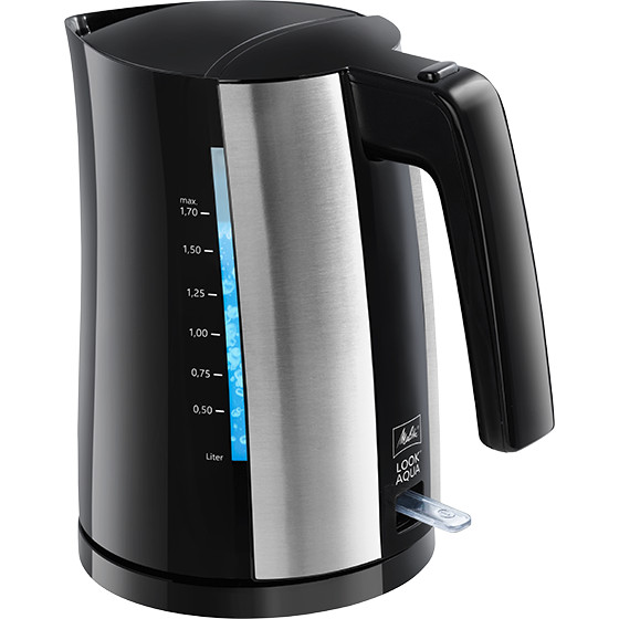 Ấm đun nước Melitta Look Aqua II Đen - Hàng nhập khẩu