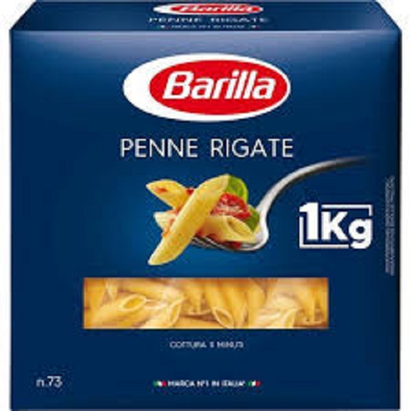 Mỳ ý nui Barilla hình ống tre N073 Penne 1kg