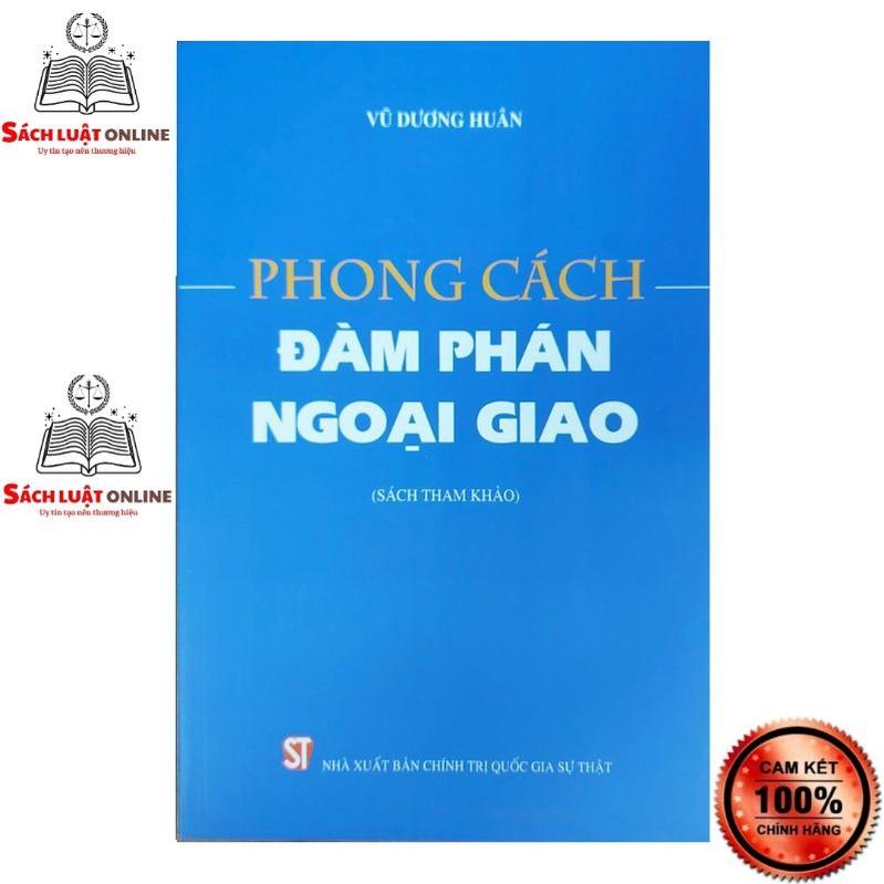 Sách - Phong cách đàm phán ngoại giao