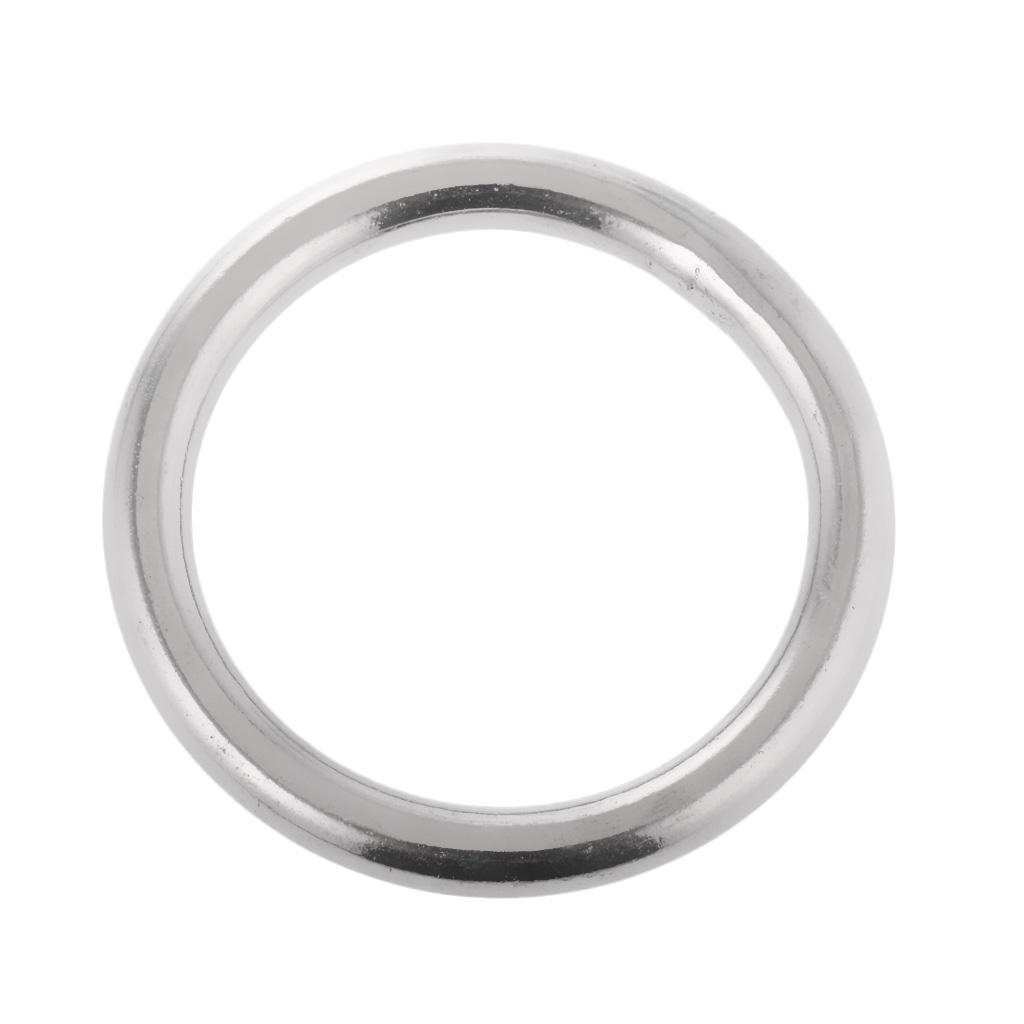2X Stainless Steel O Circle Craft Heavy Duty Boat 6 * 50mm