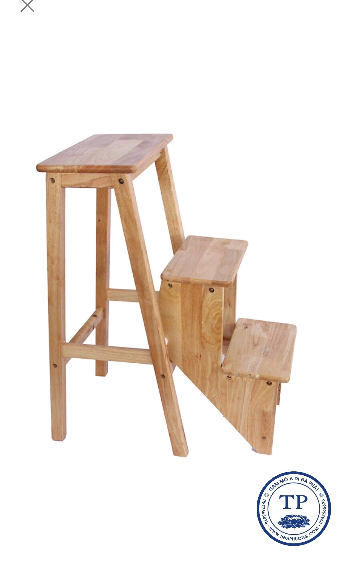 GHẾ THẮP NHANG 3 BẬC XẾP ĐƯỢC- CAO 85CM