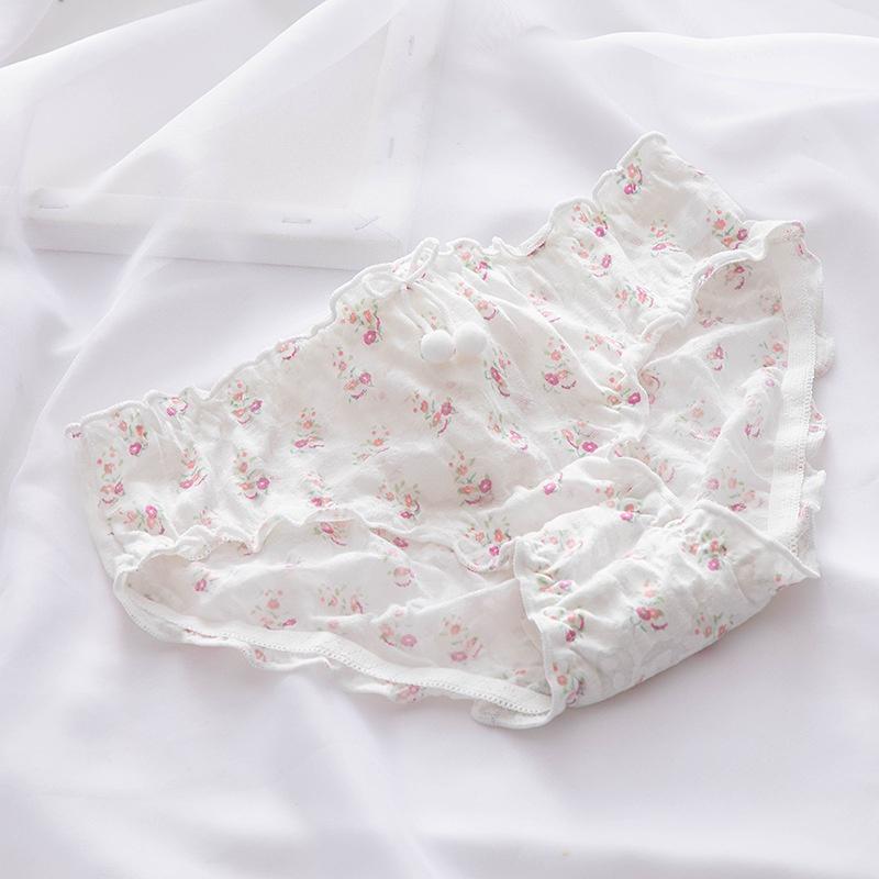 Quần Lót Nữ Cotton Hoa Nhí Kháng Khuẩn Thời Trang Nhật Bản Hàng Loại Đẹp.