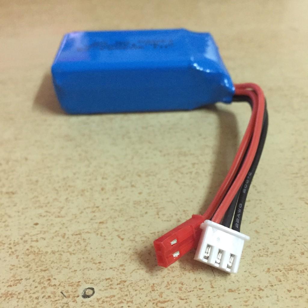 Pin sạc 2s 7.4V 1200mAh cho Wltoy A949, A959, A969, A979