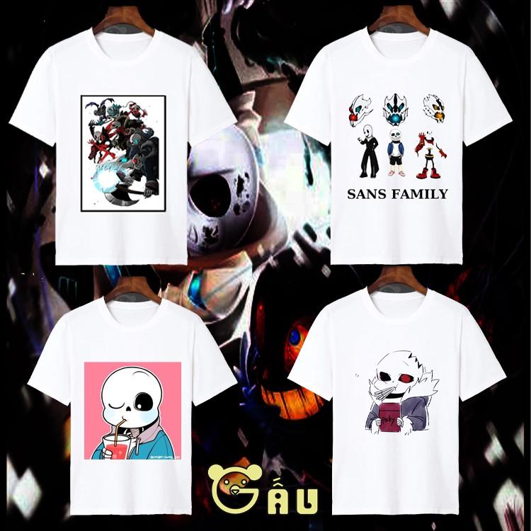 TOÀN MẪU MỚI Áo thun Undertale bé Sans cực ngầu đủ size coton xịn