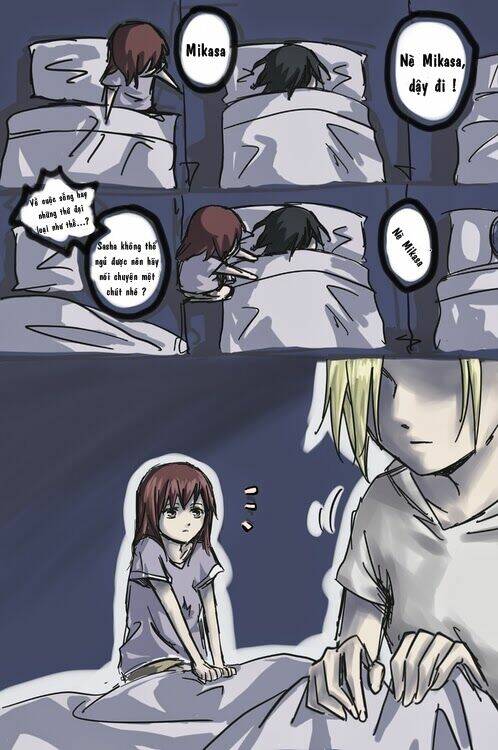 đại chiến titan - doujinshi về các cô gái chapter 66 3