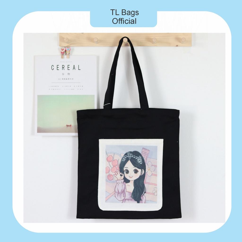 Túi Tote, Canvas TL Form Nhật , Có Nhiều Hình Mẫu Cho Các Bạn Lựa Chọn