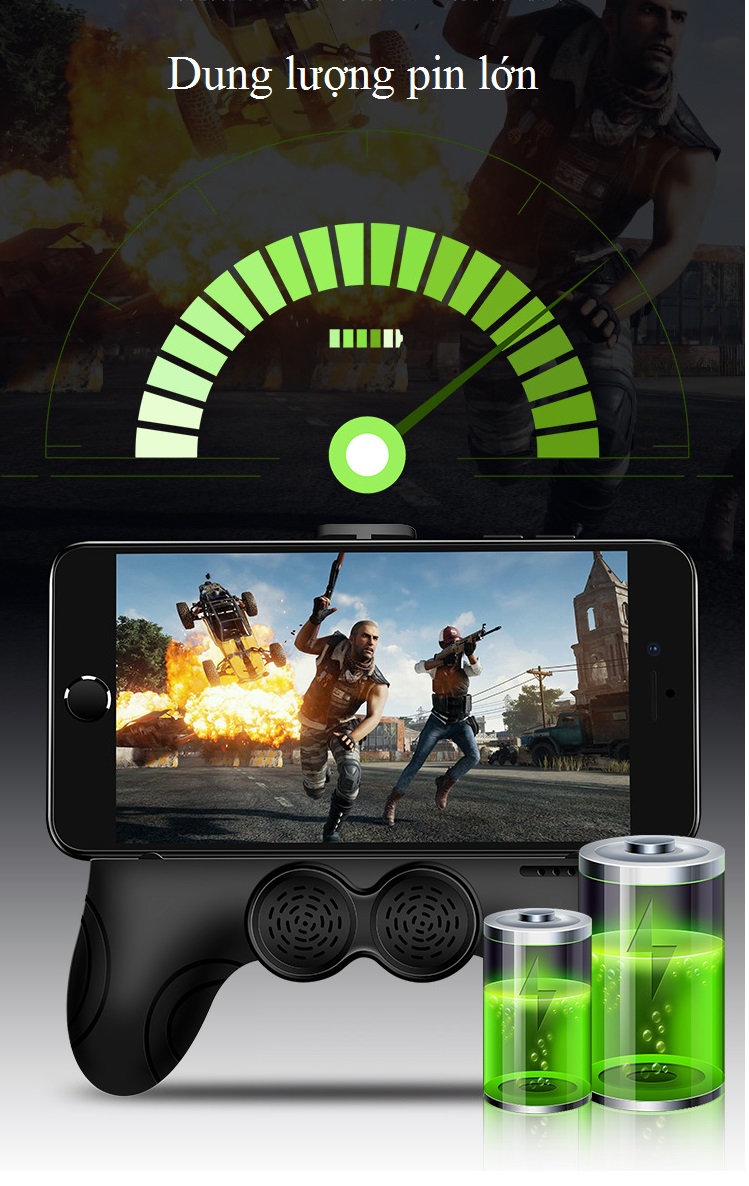 Tay Cầm Điện Thoại Thông Minh  Chơi Game Siêu Đỉnh Tích Hợp Loa Bluetooth Và Sạc Pin Dự Phòng CZ.101