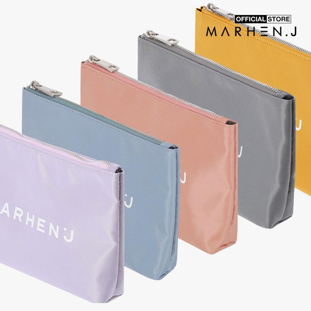 Marhen.J - Túi đựng phụ kiện nữ chữ nhật phối zip Lina MJ22BLINAP-IP