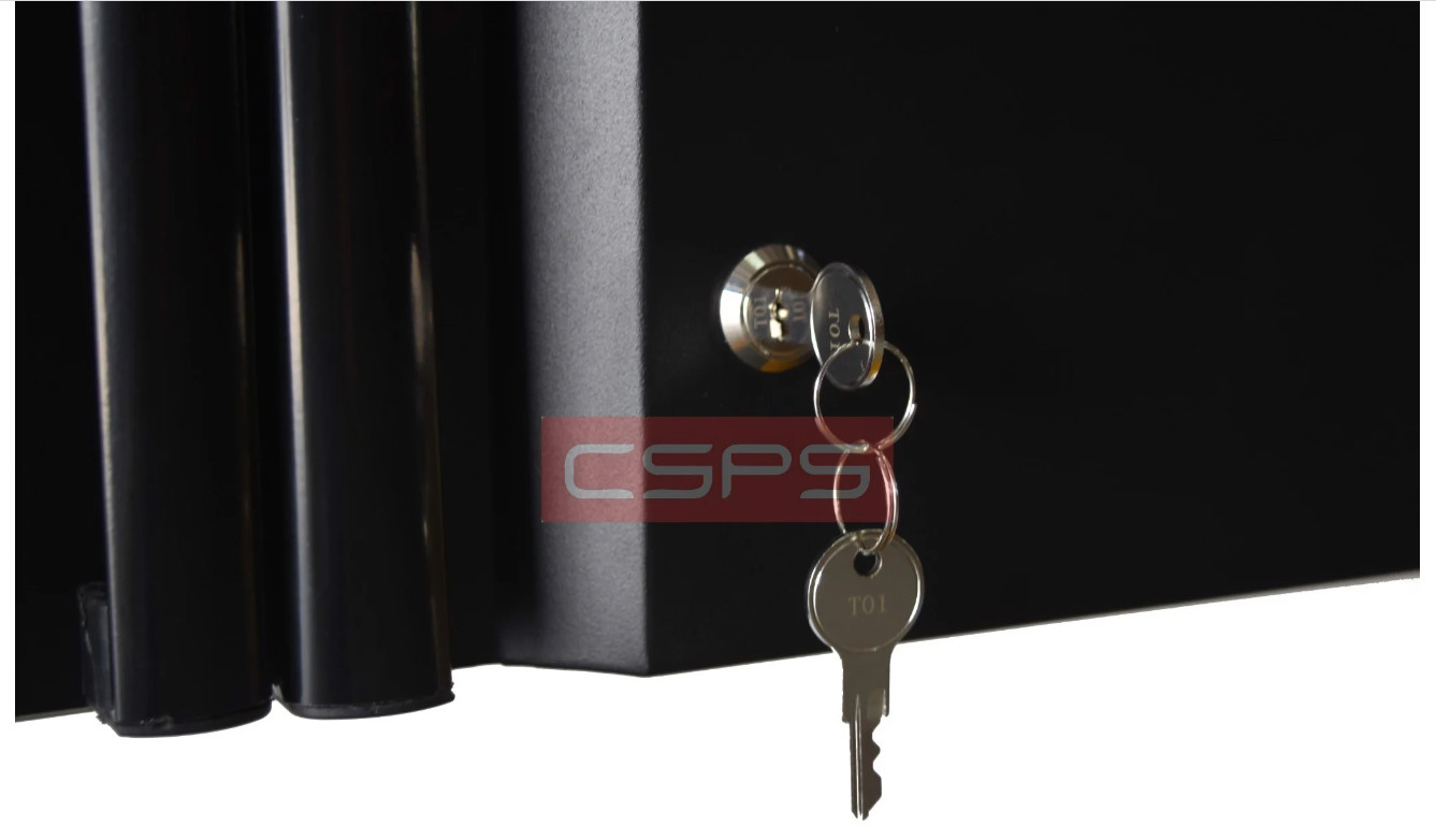 Tủ dụng cụ treo tường CSPS 61cm - 01 ngăn màu đen 61cm W x 35.5cm D x 61cm H