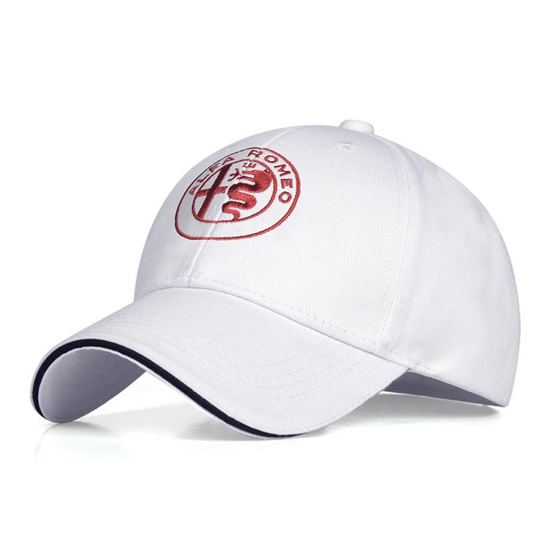 Nón Snapback Bóng Chày Thể Thao Ngoài Trời, Chơi Golf Cho Alfa Romeo Logo Nam Nữ Cotton Thêu Trucker Mũ Đua Ô Tô Mũ Trùm Đầu