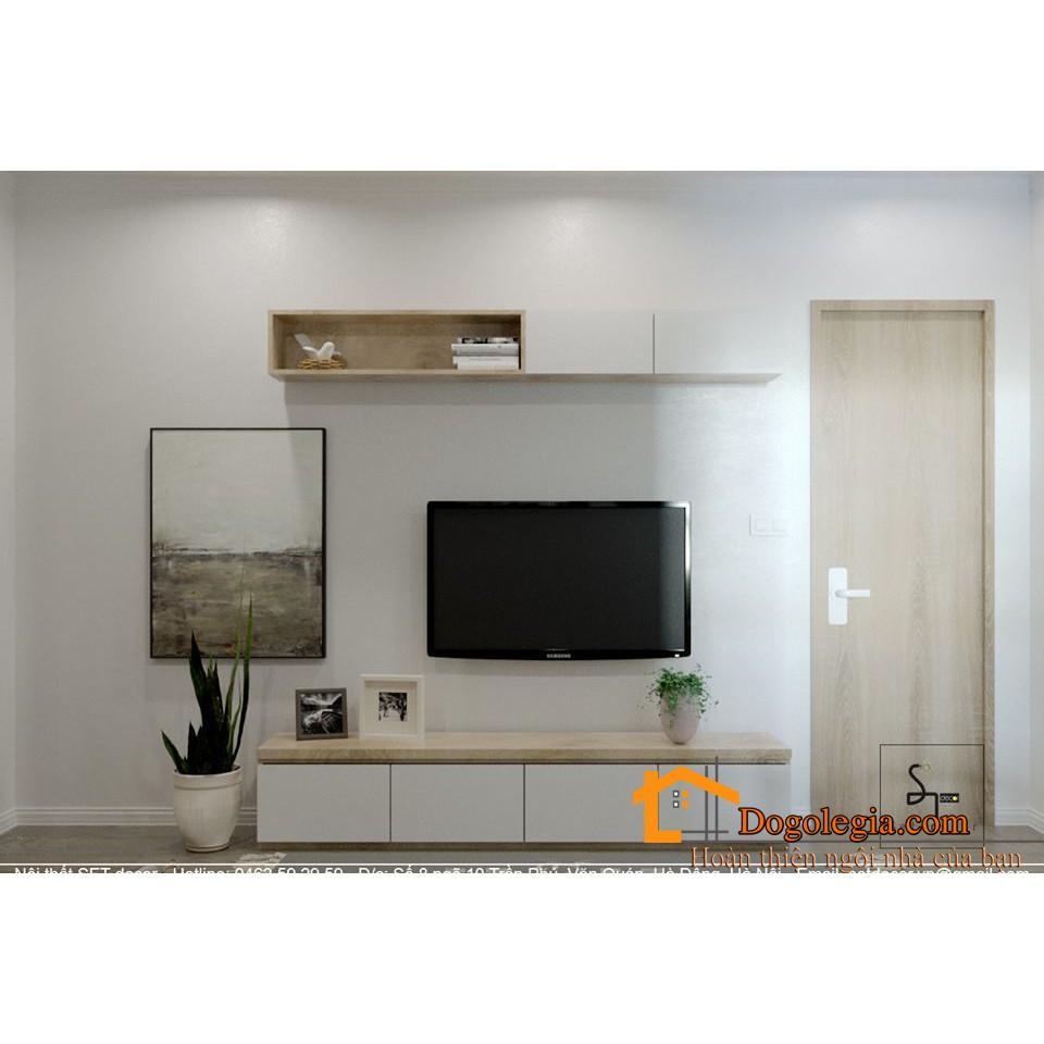 Mẫu Kệ Tivi Gỗ Công Nghiệp Đẹp Hiện Đại KTV115