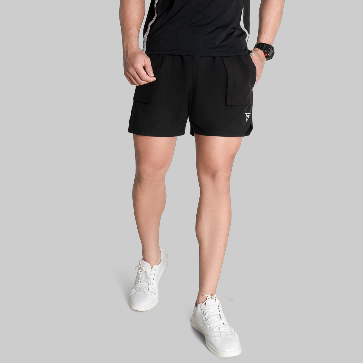Quần Đùi Thể Thao Nam TSIMPLE V1 Short tập gym vải gió thoáng mát co giãn thoải mái vận động QGRP1