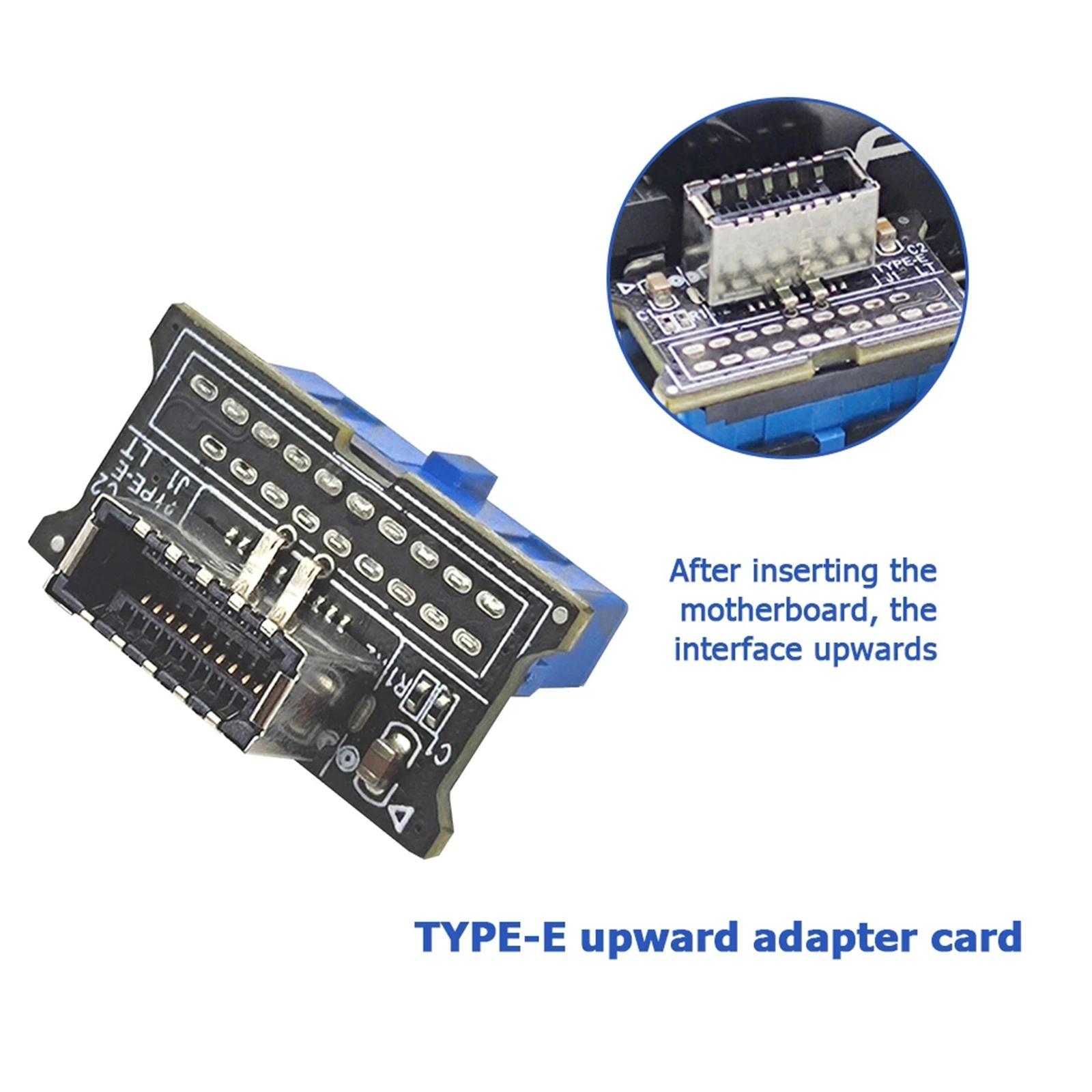 Mainboard USB 3.0 19PIN to 3.1 Type-° Converter  19 Pin