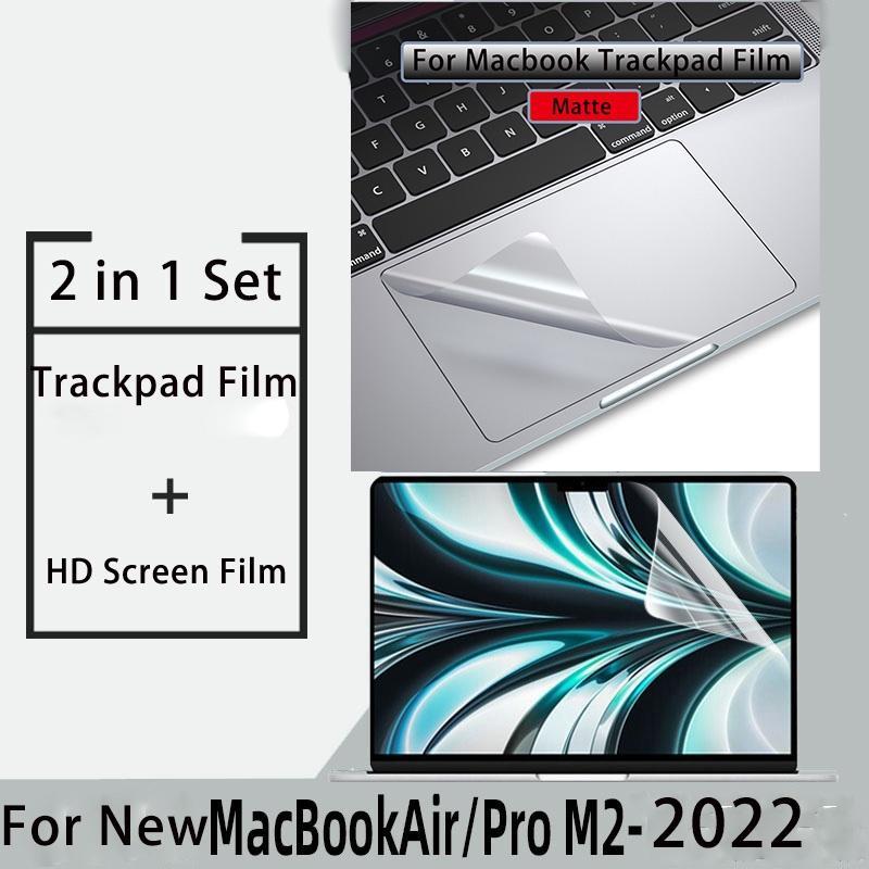 Bộ film Dán Bảo Vệ Màn Hình 2 Trong 1 Cho macbook New air 13.6 M2 2022 2021 2020 A2179 A2337 HD A2681 New Pro 13 14 M2 A2442 A2289 A2338