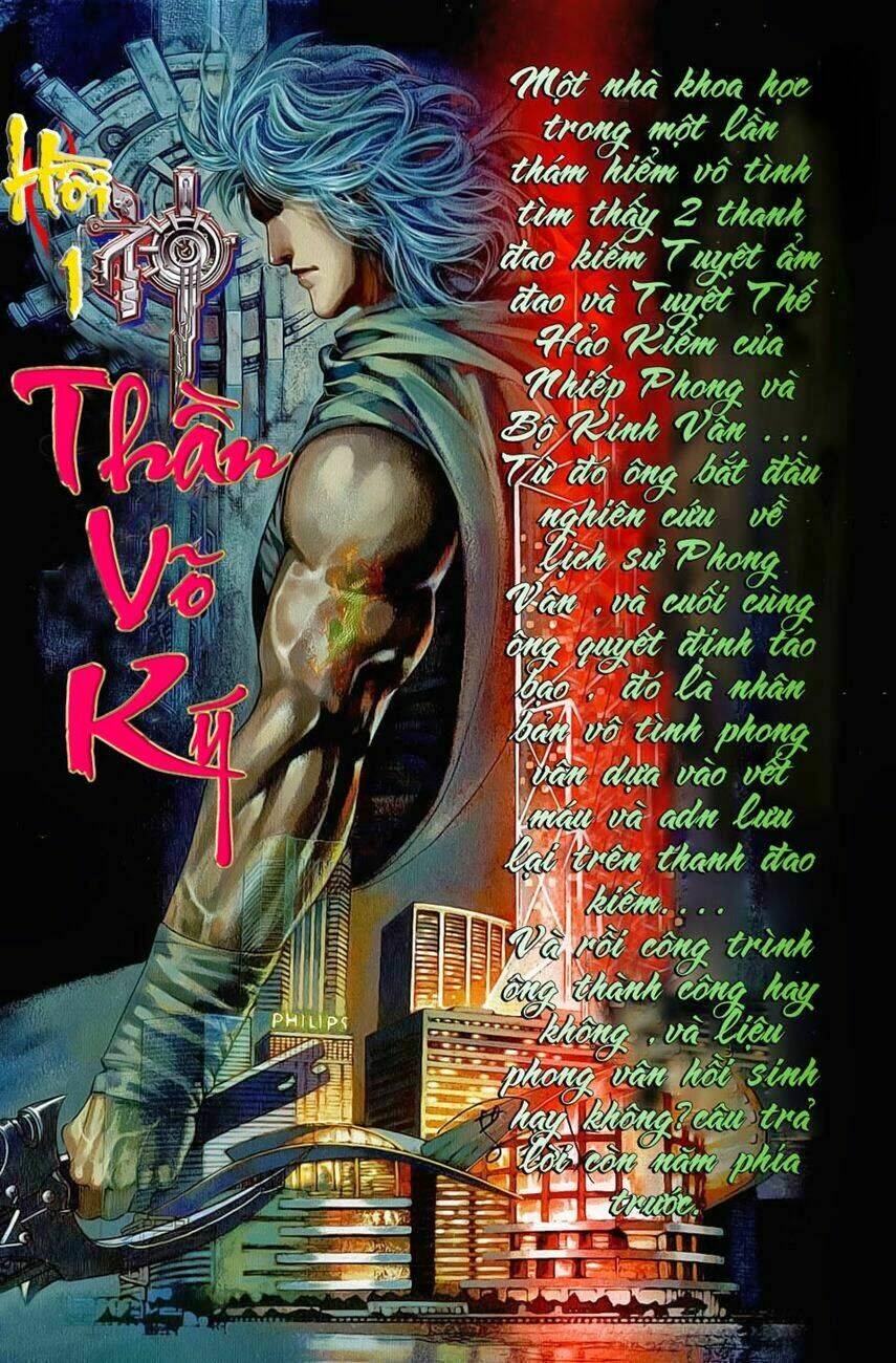 phong vân thần võ ký chapter 1 2