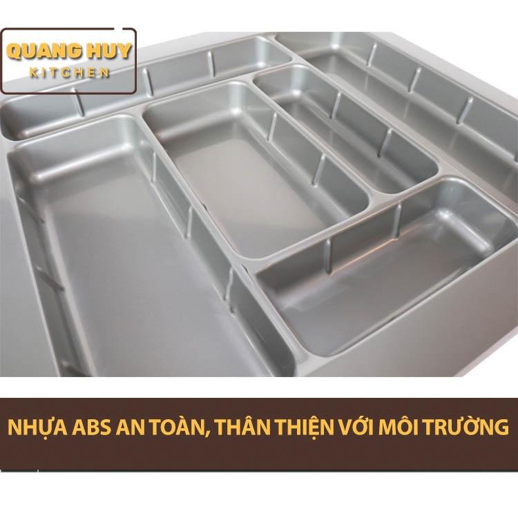 Khay chia thìa dĩa nhựa