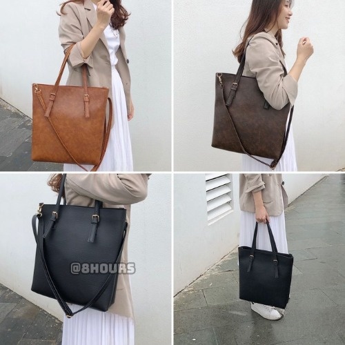 Túi xách da nữ công sở Big tote