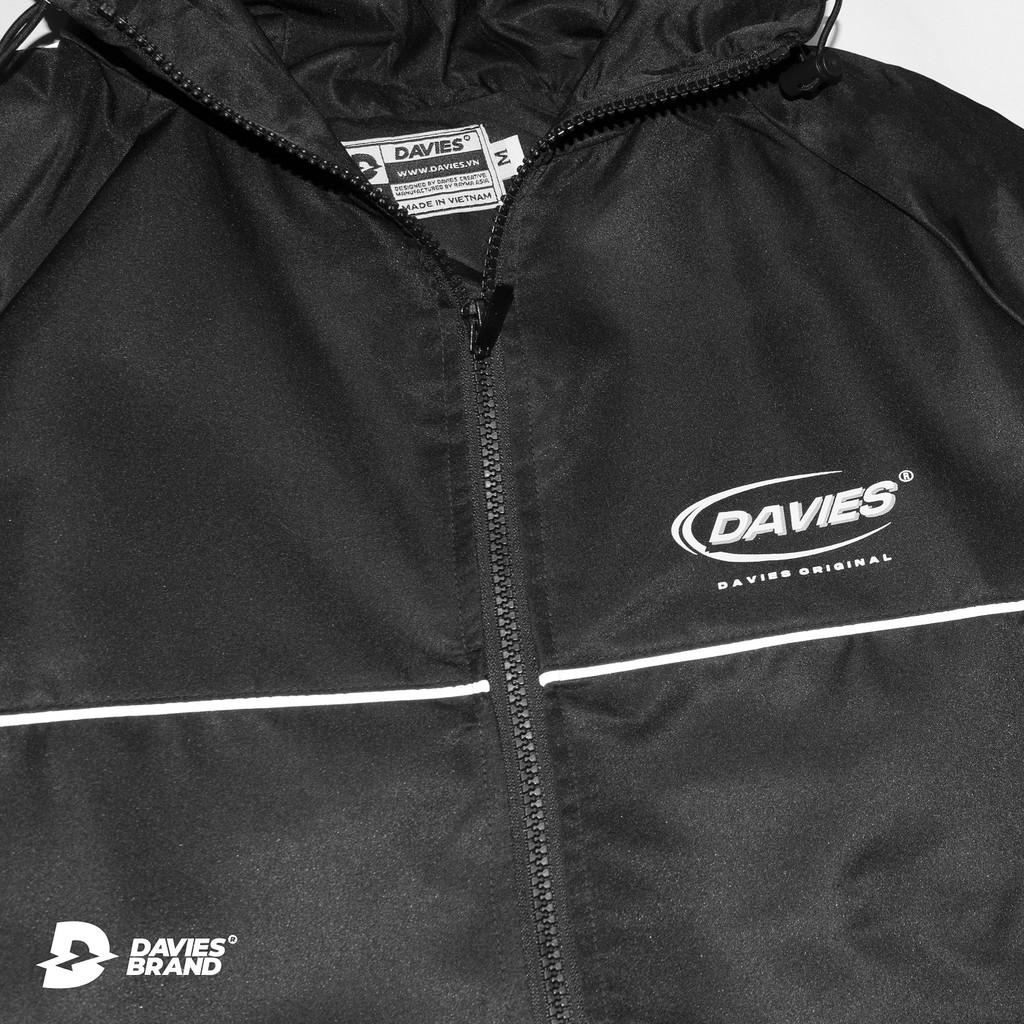 Freeship Áo khoác dù có nón Medal Reflective Jacket MÀU ĐEN Kgia fashion